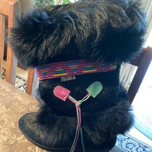Technica Apres Ski Boot Fur Suede Size 8 (39) Made in Italy